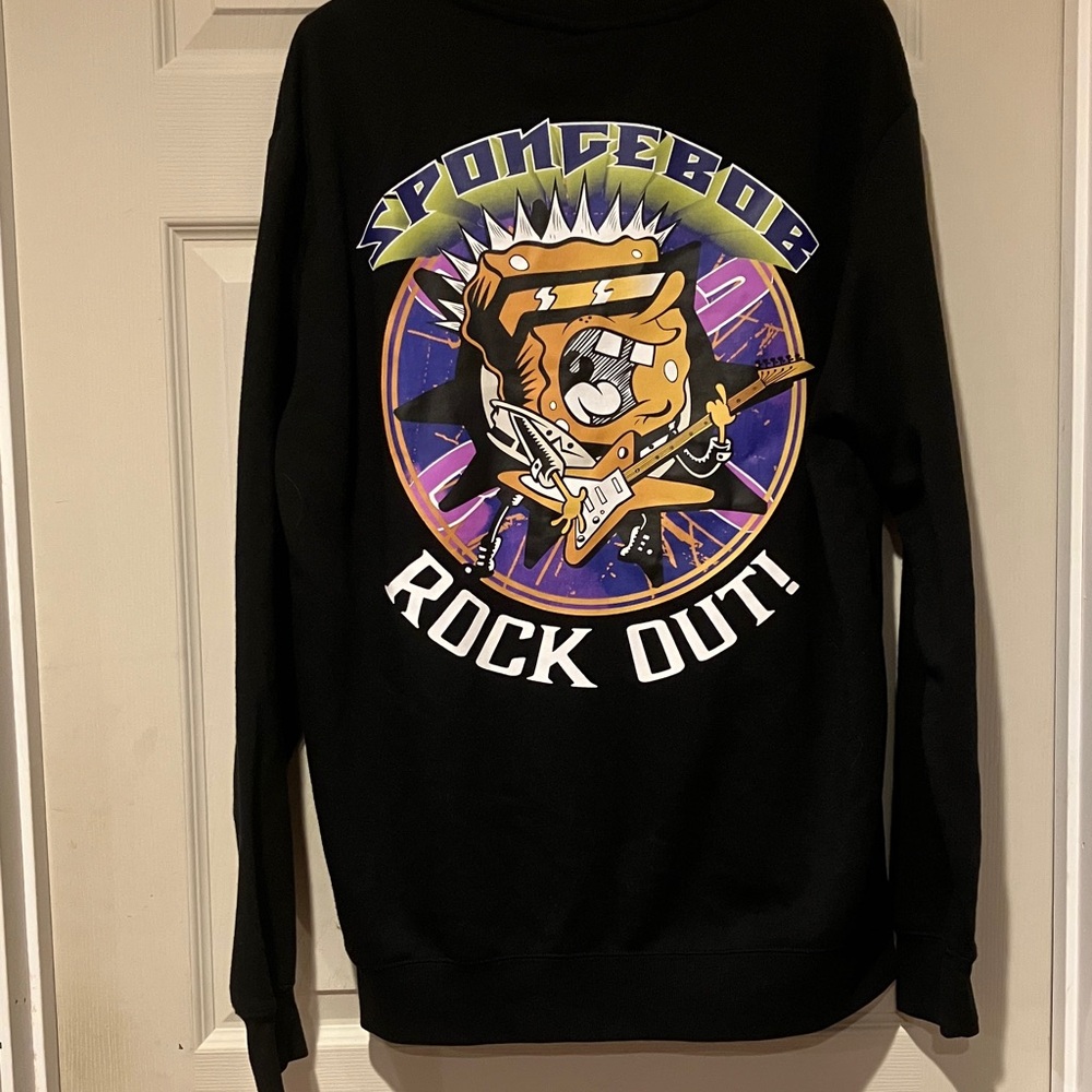 Nickelodeon SpongeBob Mens Sweatshirt Large - Picture 4 of 7